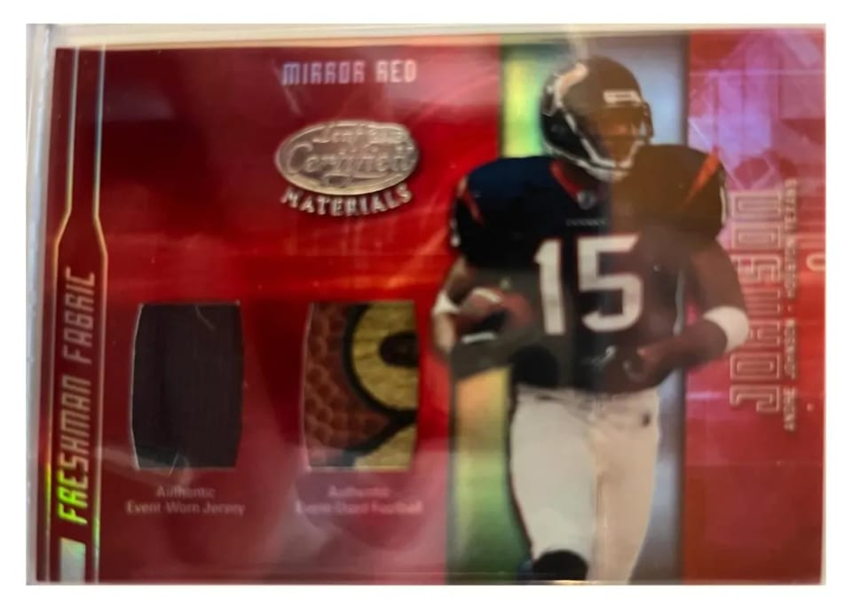 2003 Leaf Certified Materials Andre Johnson #FF-165 card