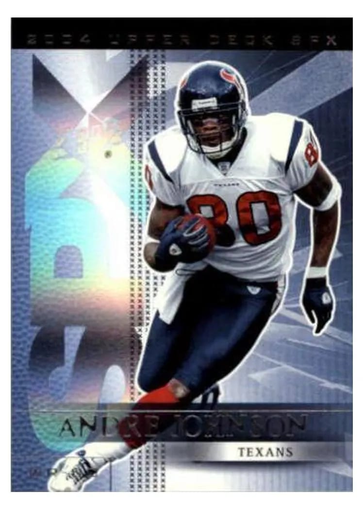 2004 Spx Andre Johnson #37 card