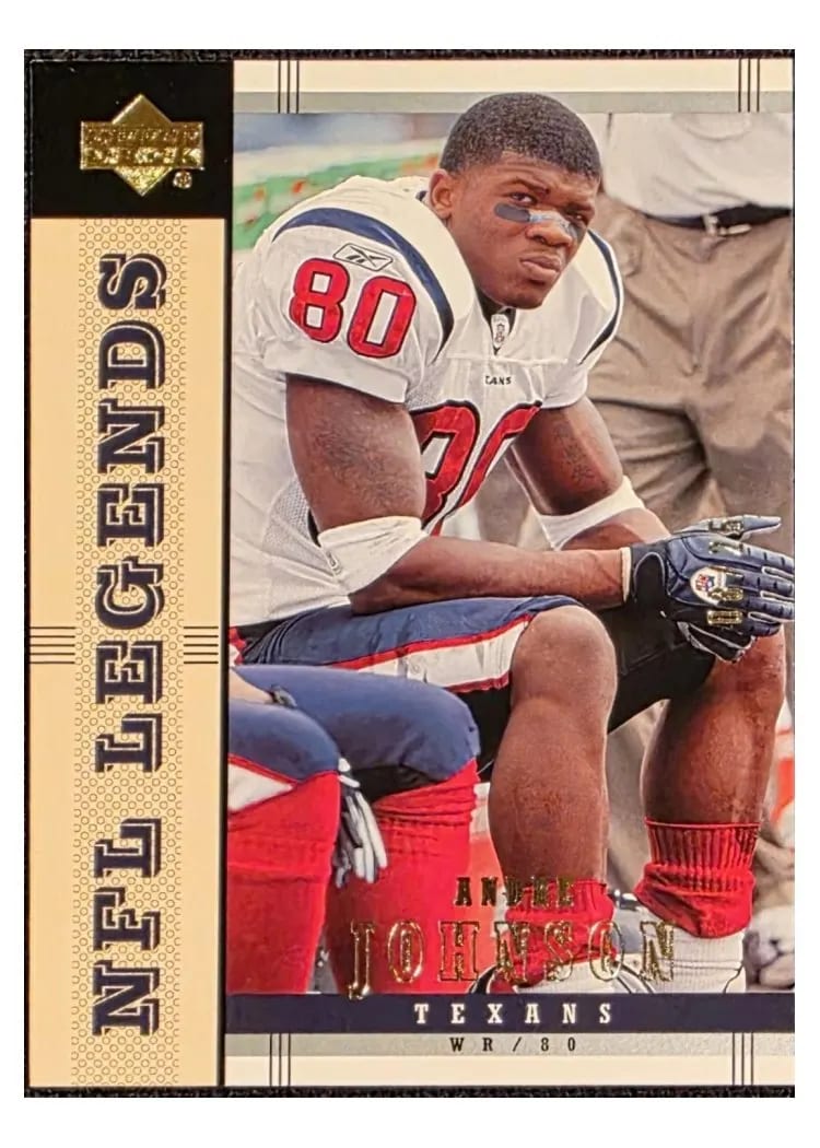 2004 Upper Deck Legends Andre Johnson #36 card