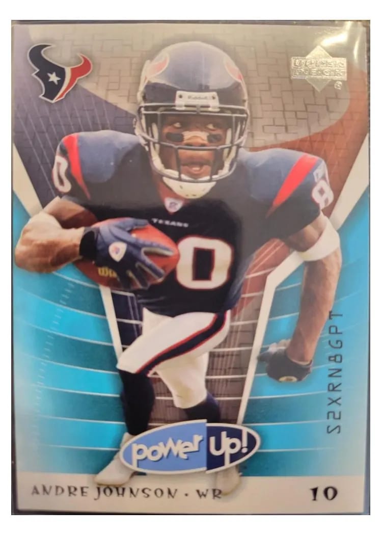 2004 Upper Deck Power Up Andre Johnson #39 card
