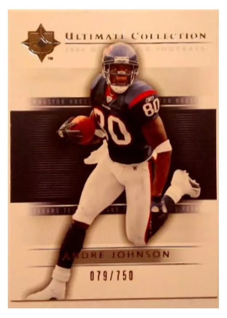 2004 Upper Deck Ultimate Collection Andre Johnson #25 card
