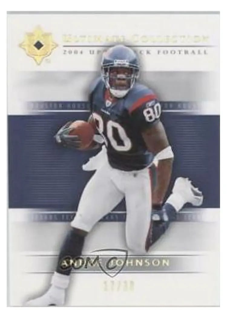 2004 Upper Deck Ultimate Collection Andre Johnson #25 card