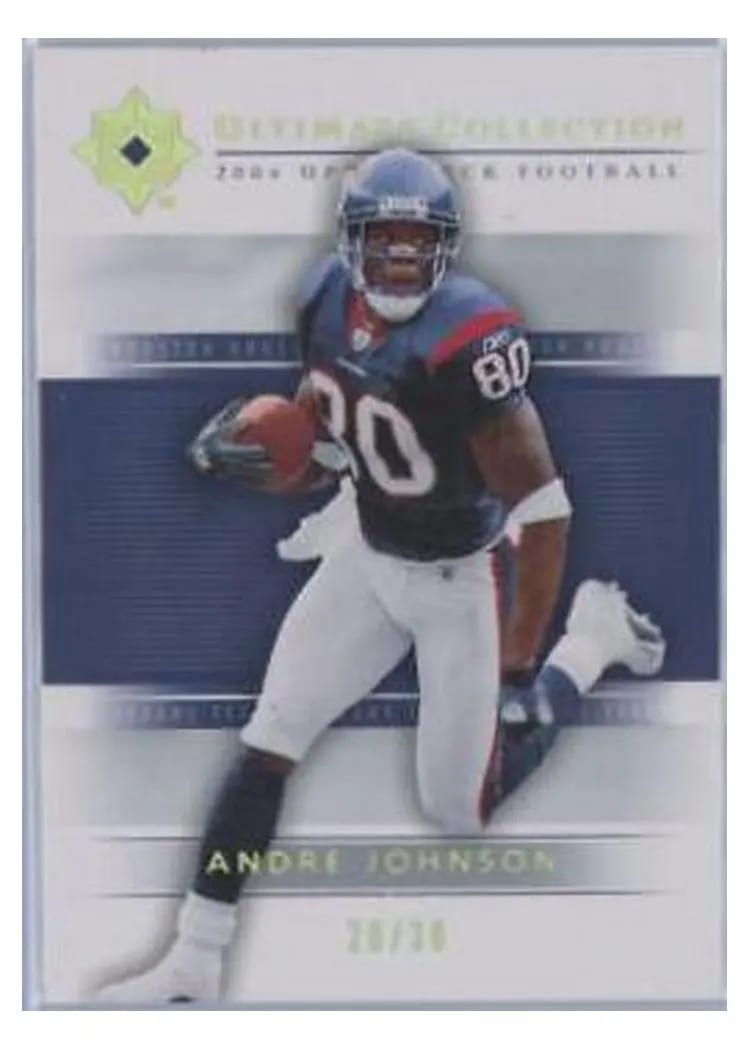 2004 Upper Deck Ultimate Collection Andre Johnson #25 card