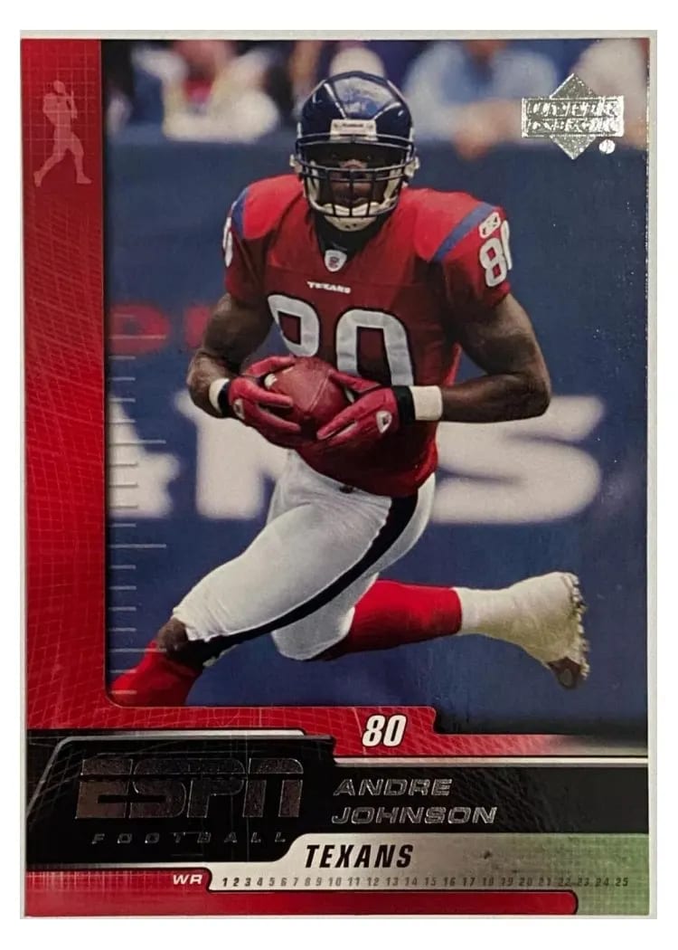 2005 Upper Deck ESPN Andre Johnson #40 card