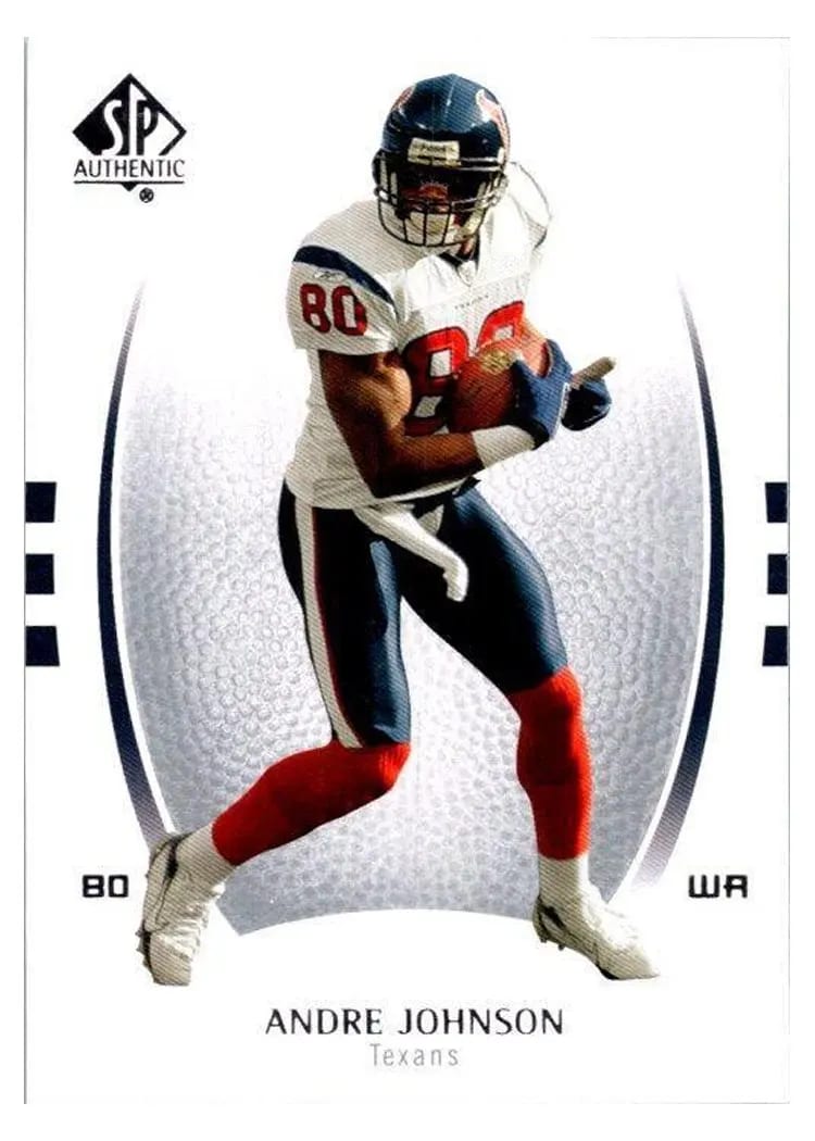 2007 SP Authentic Andre Johnson #4 card