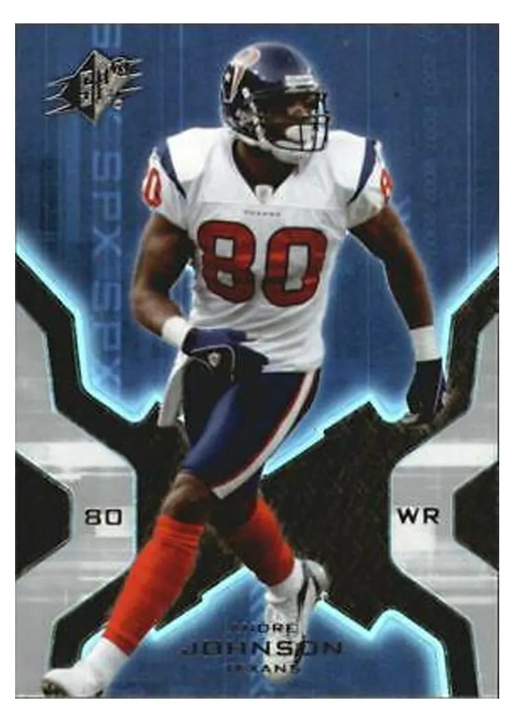 2007 Spx Andre Johnson #40 card