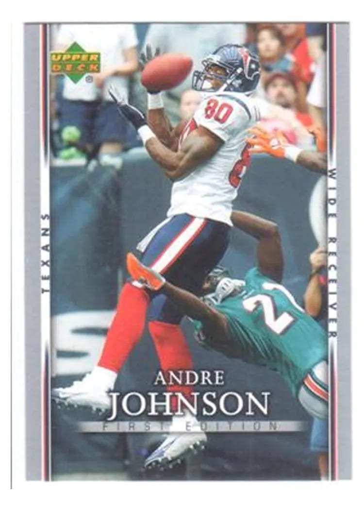 2007 Upper Deck First Edition Andre Johnson #37 card