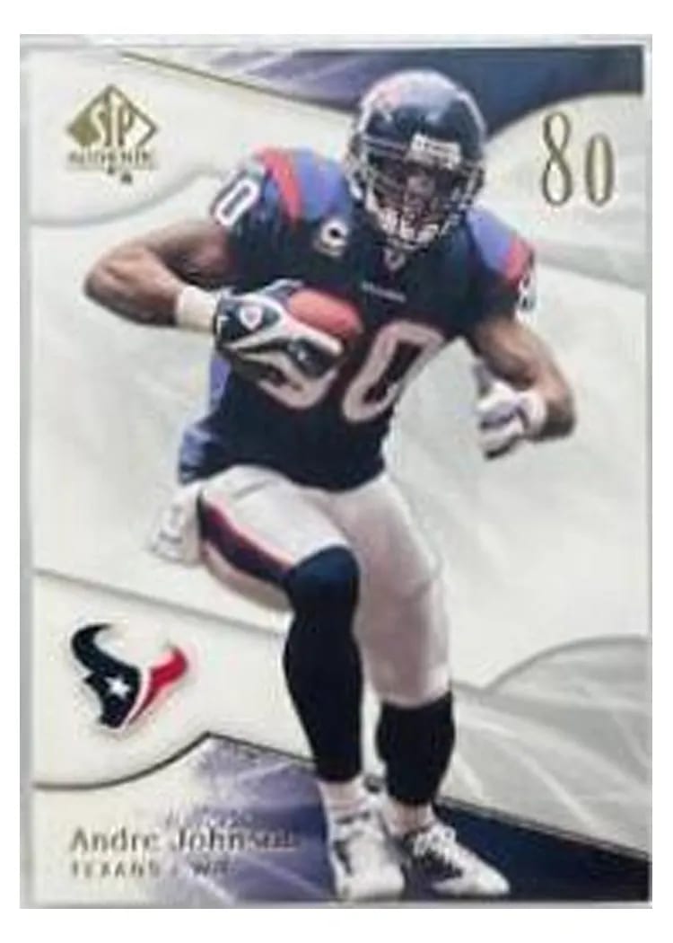 2009 SP Authentic Andre Johnson #91 card