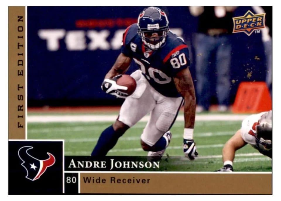 2009 Upper Deck First Edition Andre Johnson #59 card