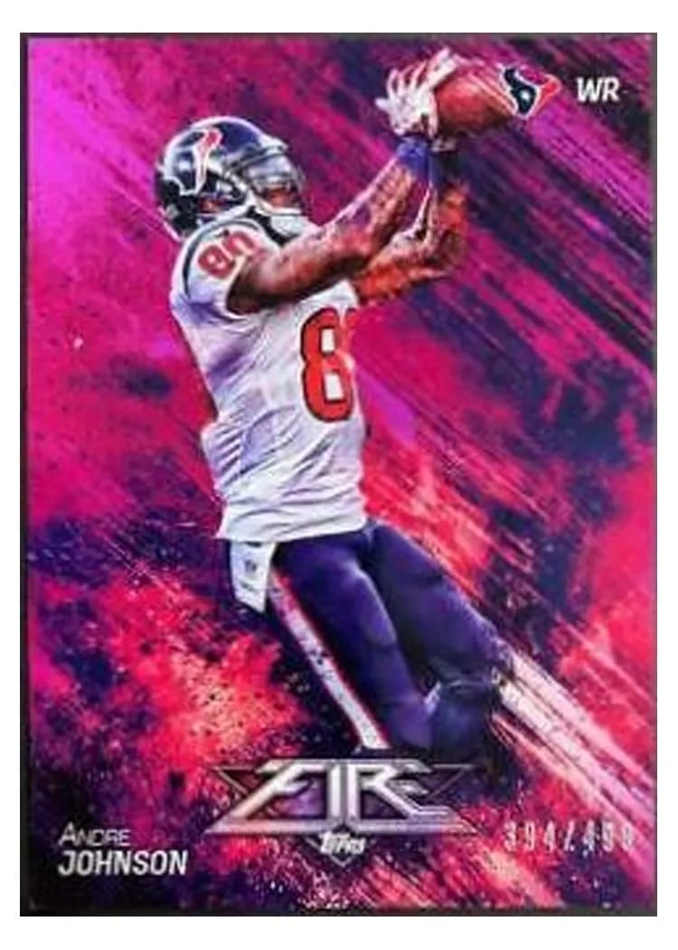 2014 Topps Fire Andre Johnson #15 card