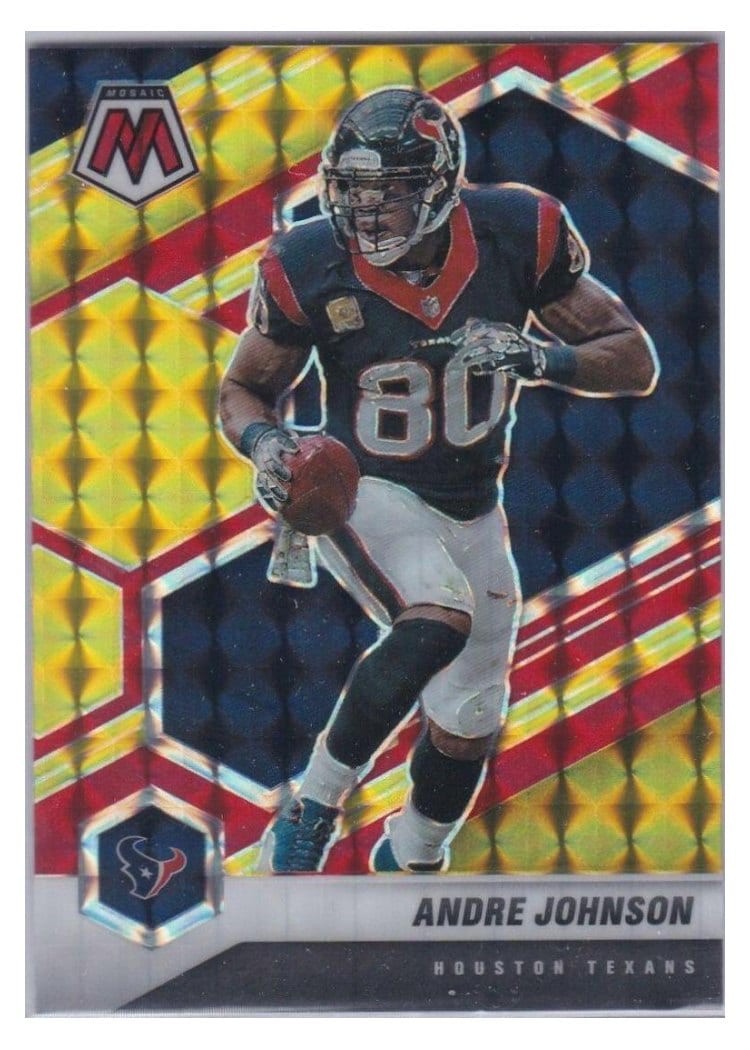 2021 Panini Mosaic Base Set Andre Johnson #89 card