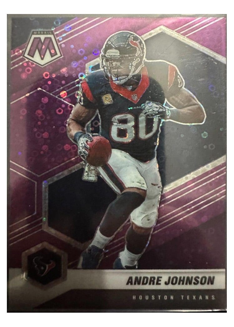 2021 Panini Mosaic Base Set Andre Johnson #89 card