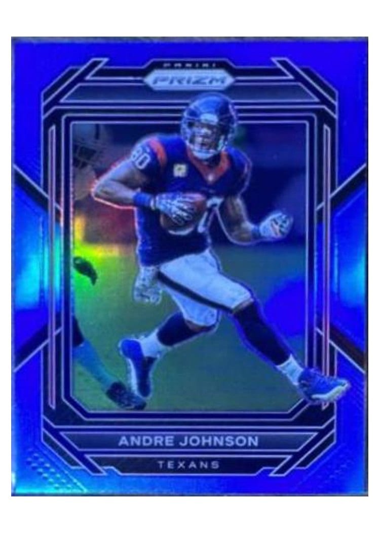 2022 Panini Prizm Base Set Andre Johnson Blue #120 card