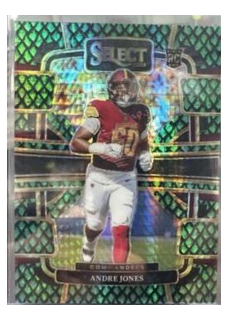 2023 Panini Select Base Set Andre Jones Dragon Scale Prizm #98 card