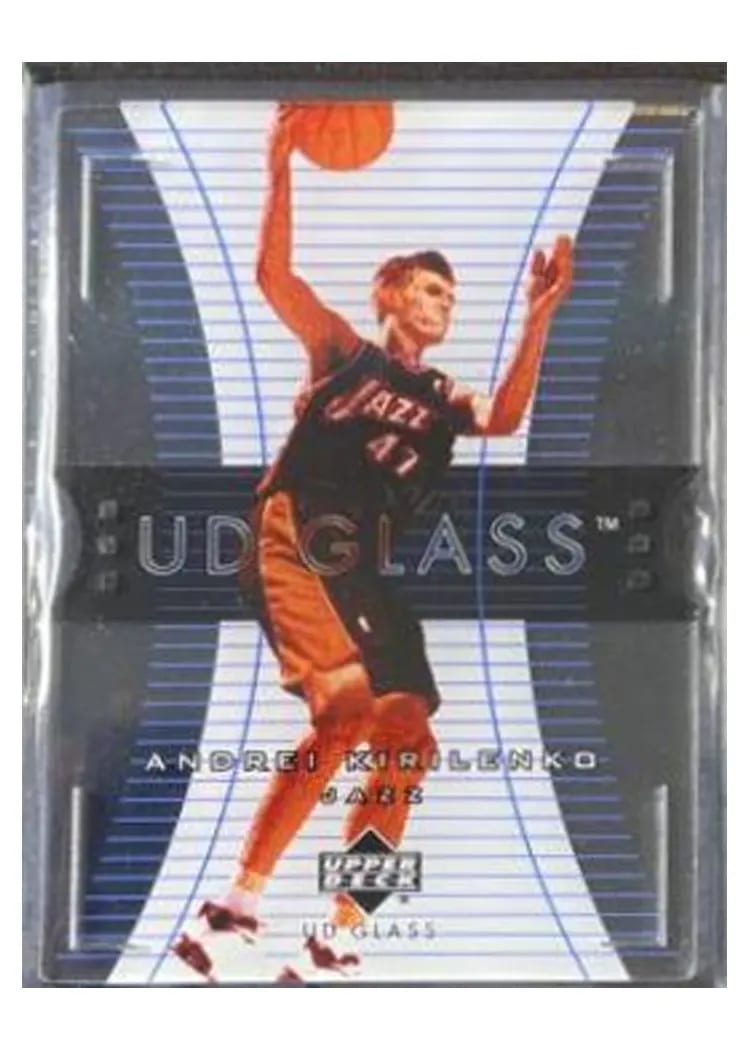 2003 Upper Deck Glass Andre Kirilenko #57 card