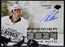 2024-25 Upper Deck Premier Premier Rookie Auto Jersey Andre Lee #PRA-AL card