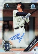 2019 Bowman Draft Chrome Picks Autograph Andre Lipcius #CDA-AL card