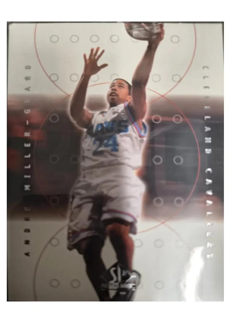 2000 SP Authentic Andre Miller #13 card