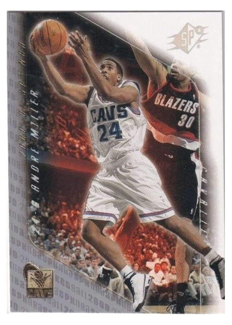2000 Spx Andre Miller #15 card