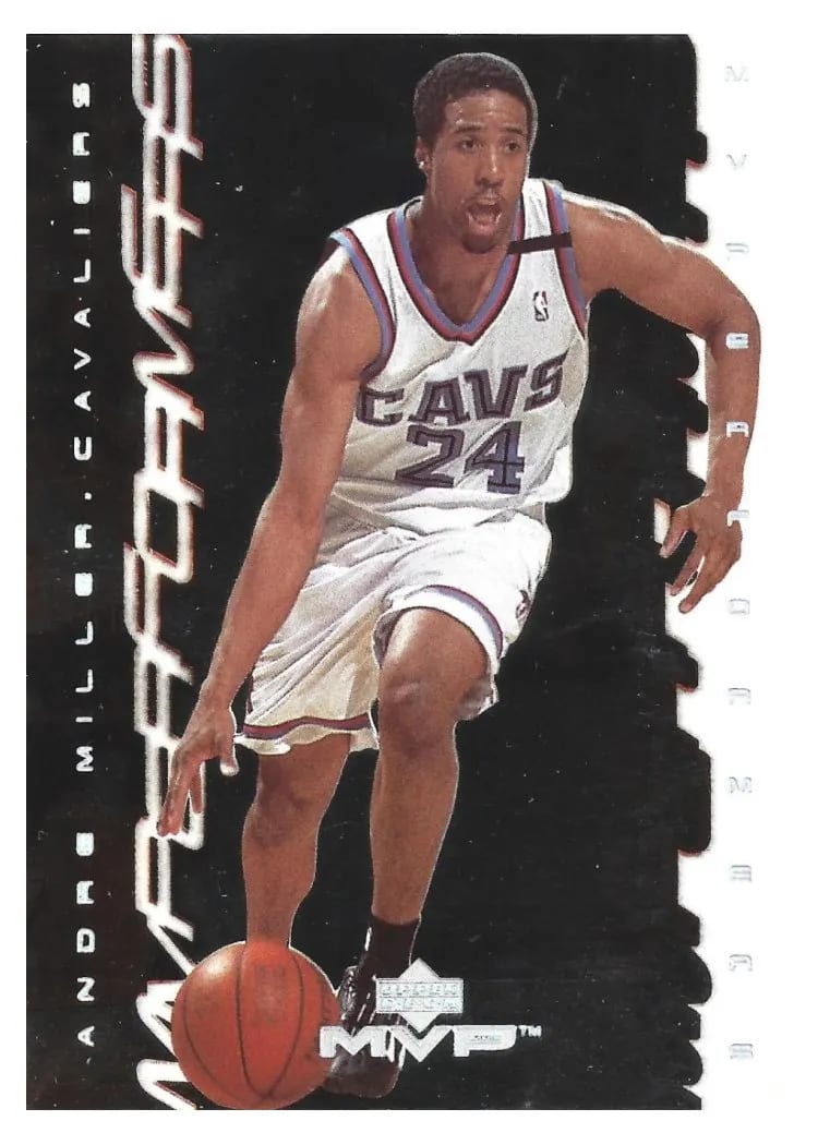 2000 Upper Deck MVP Andre Miller #28 card
