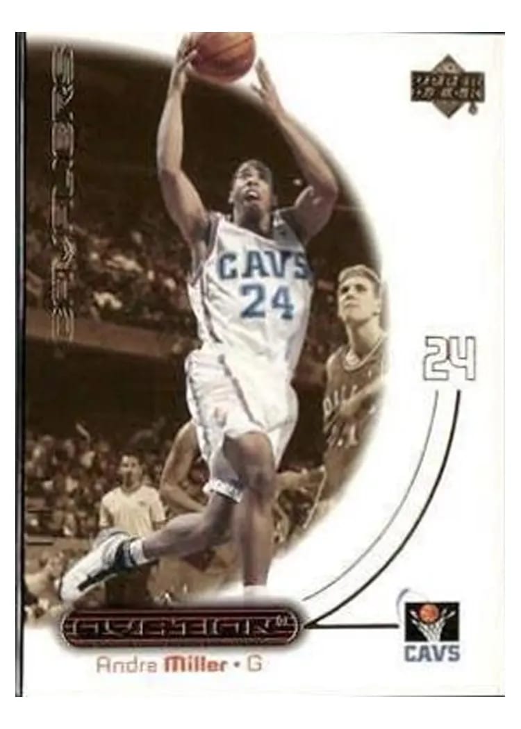 2000 Upper Deck Ovation Andre Miller #10 card