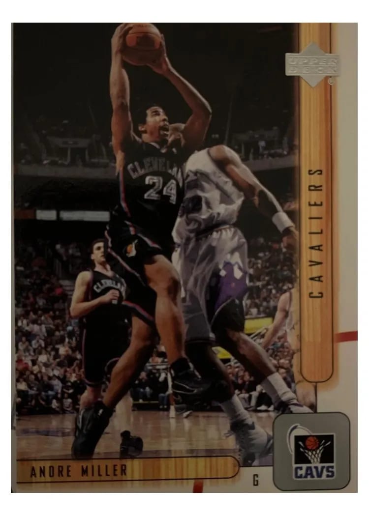 2001 Upper Deck Andre Miller #26 card