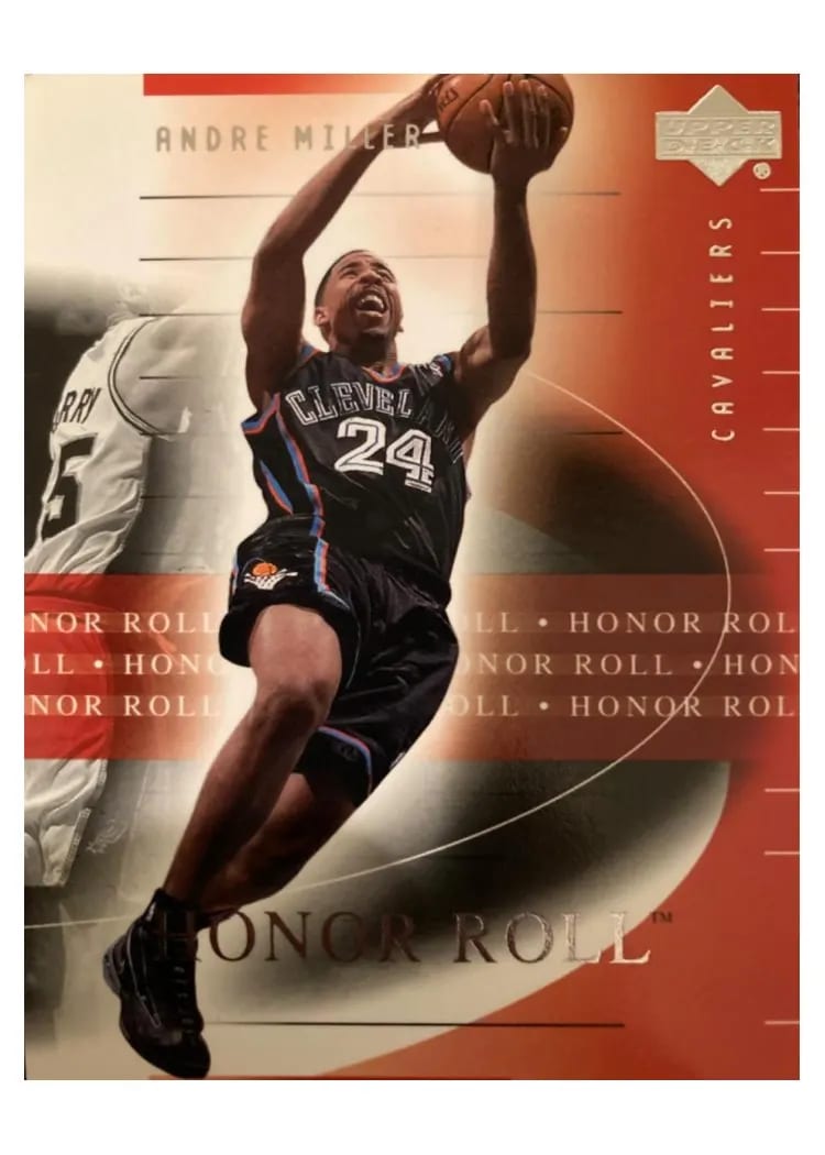 2001 Upper Deck Honor Roll Andre Miller #12 card