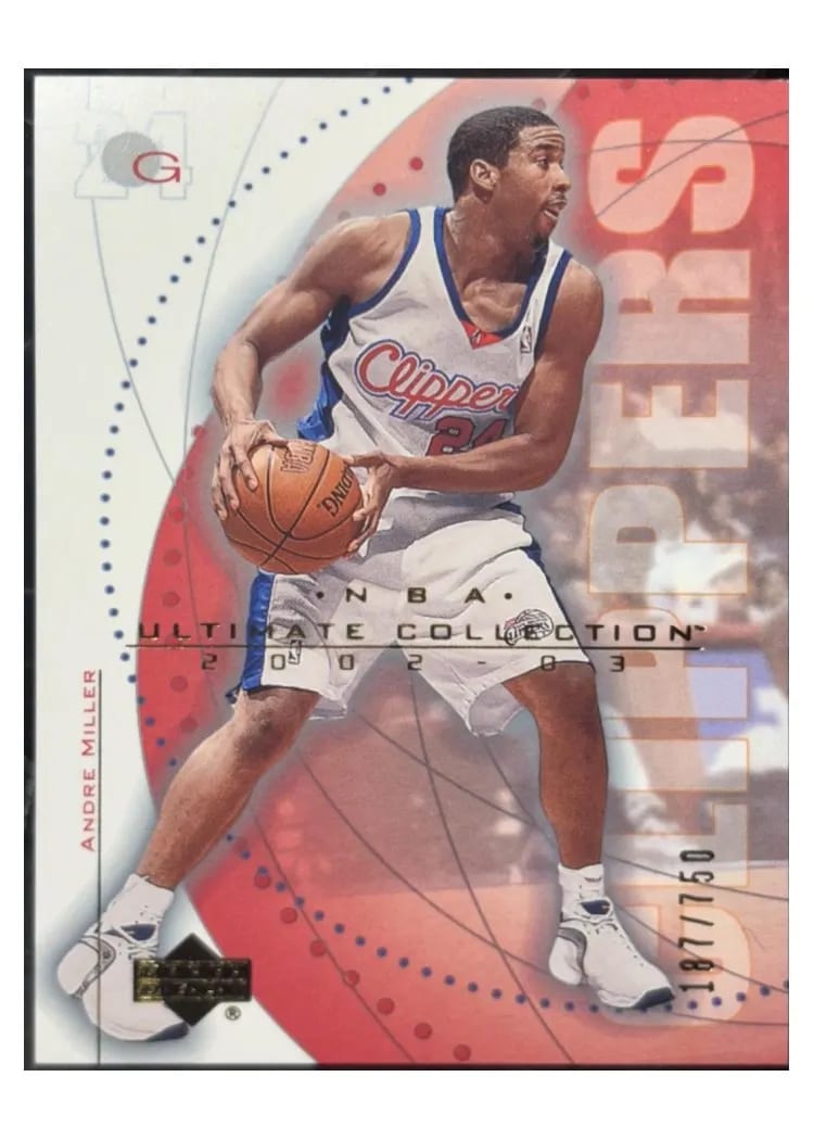 2002 Upper Deck Ultimate Andre Miller #25 card