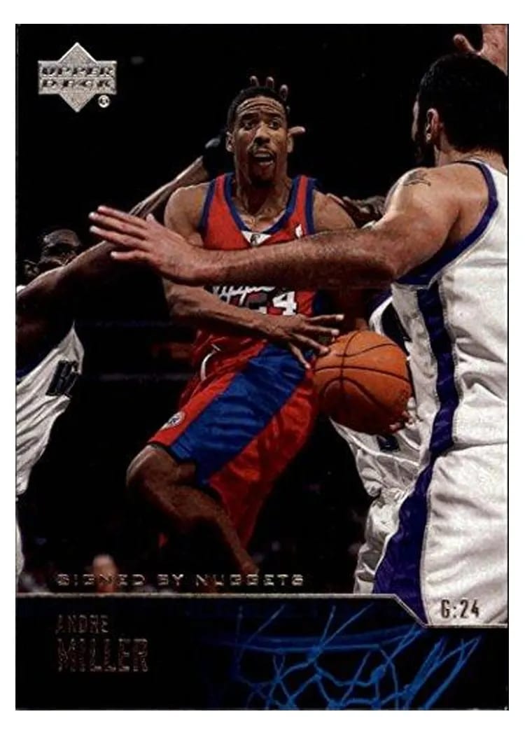 2003 Upper Deck Andre Miller #59 card