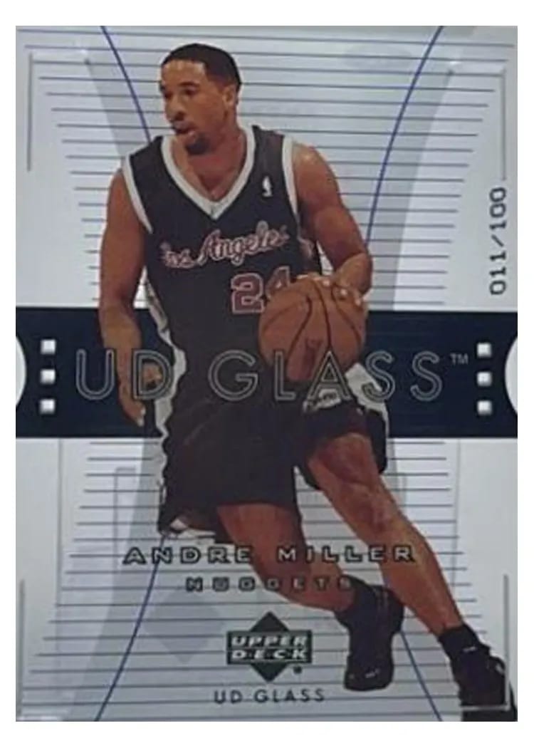 Andre Miller, 2003 Upper Deck Glass