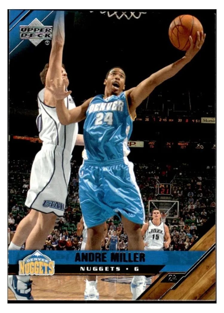 2005 Upper Deck Andre Miller #43 card