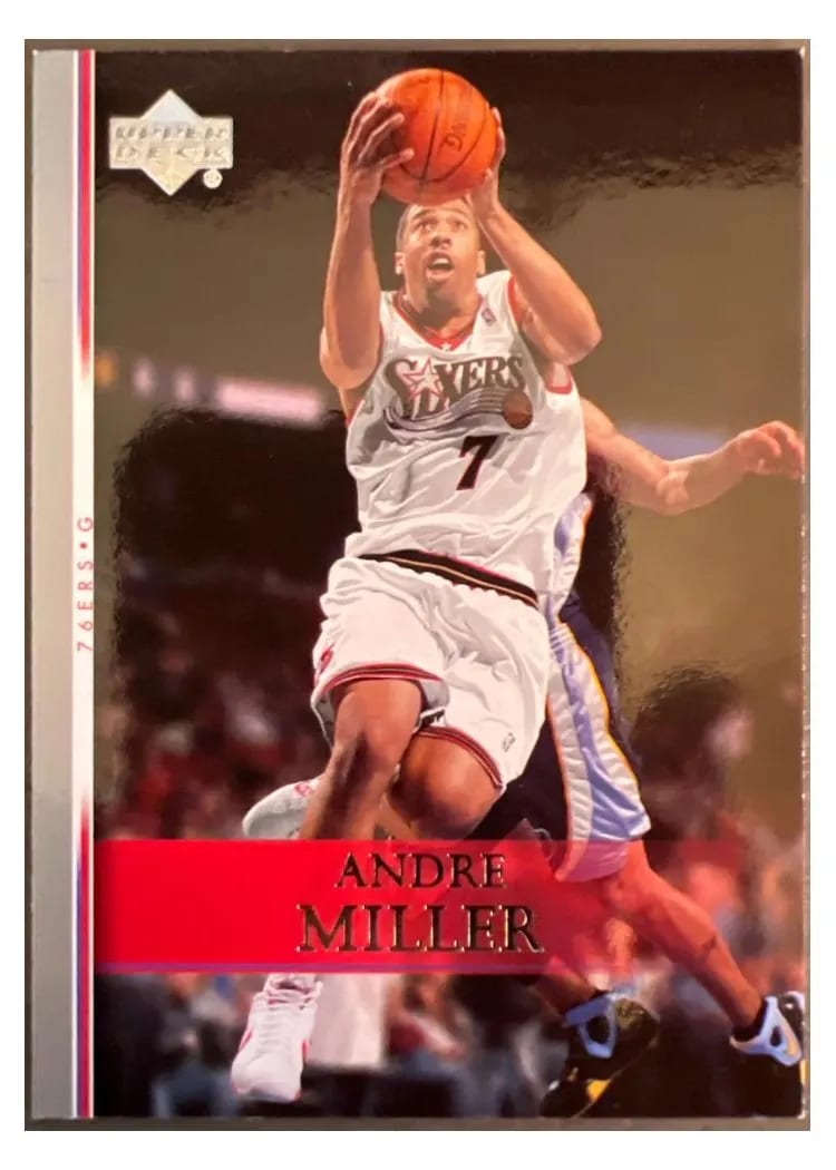 2007 Upper Deck Andre Miller #106 card