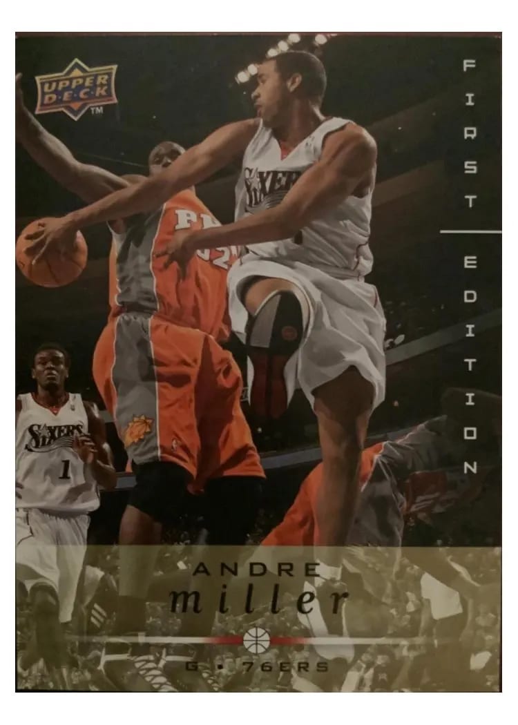 2008 Upper Deck First Edition Andre Miller #141 card