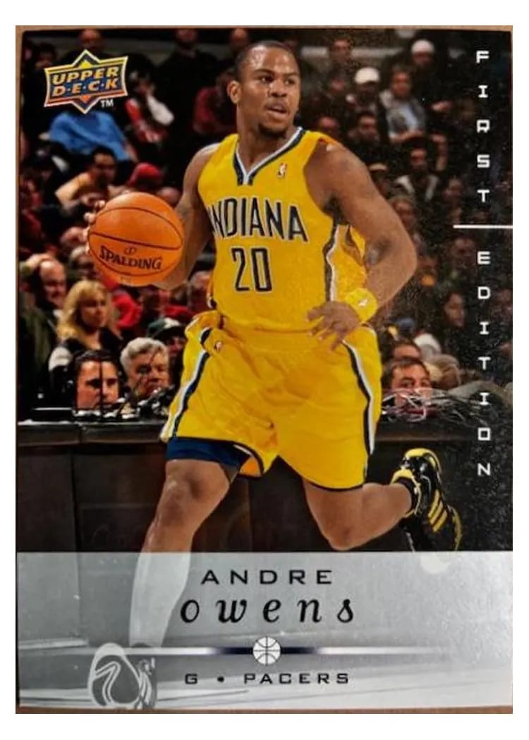 2008 Upper Deck First Edition Andre Owens #66 card