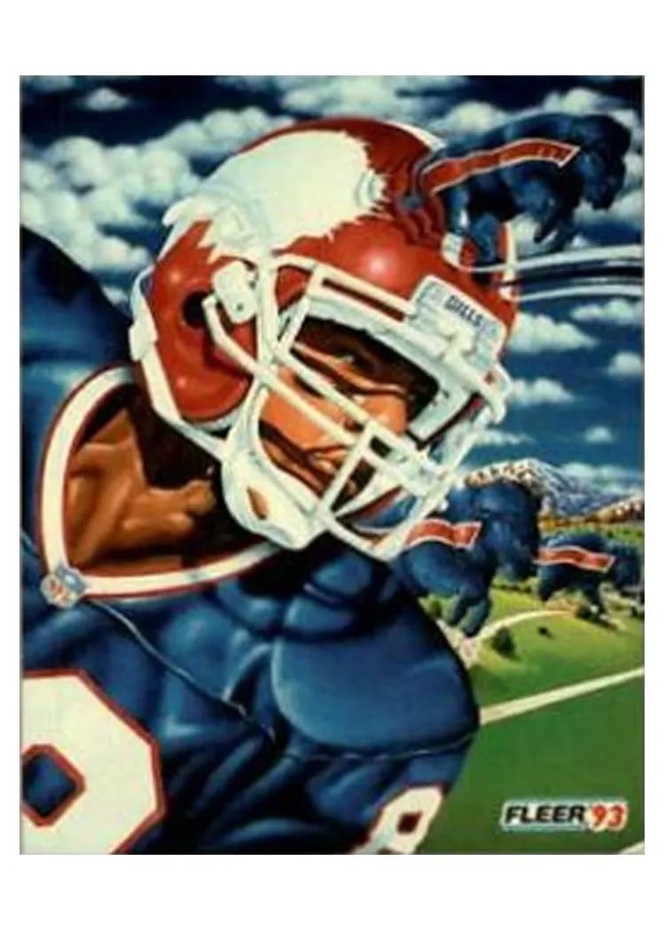 1993 Fleer Andre Reed #264 card