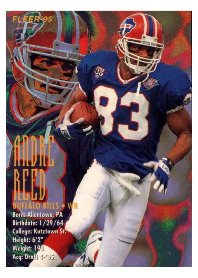 1995 Fleer Shell Andre Reed #67 card