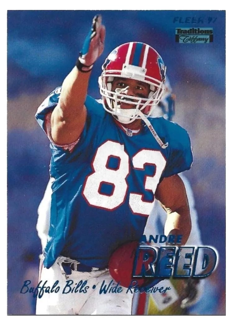 1997 Fleer Andre Reed #2 card