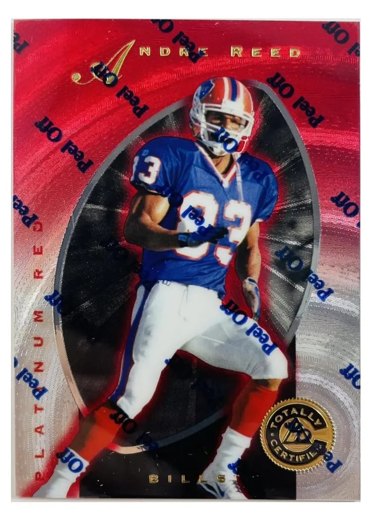1997 Pinnacle Totally Certified Andre Reed #79 card