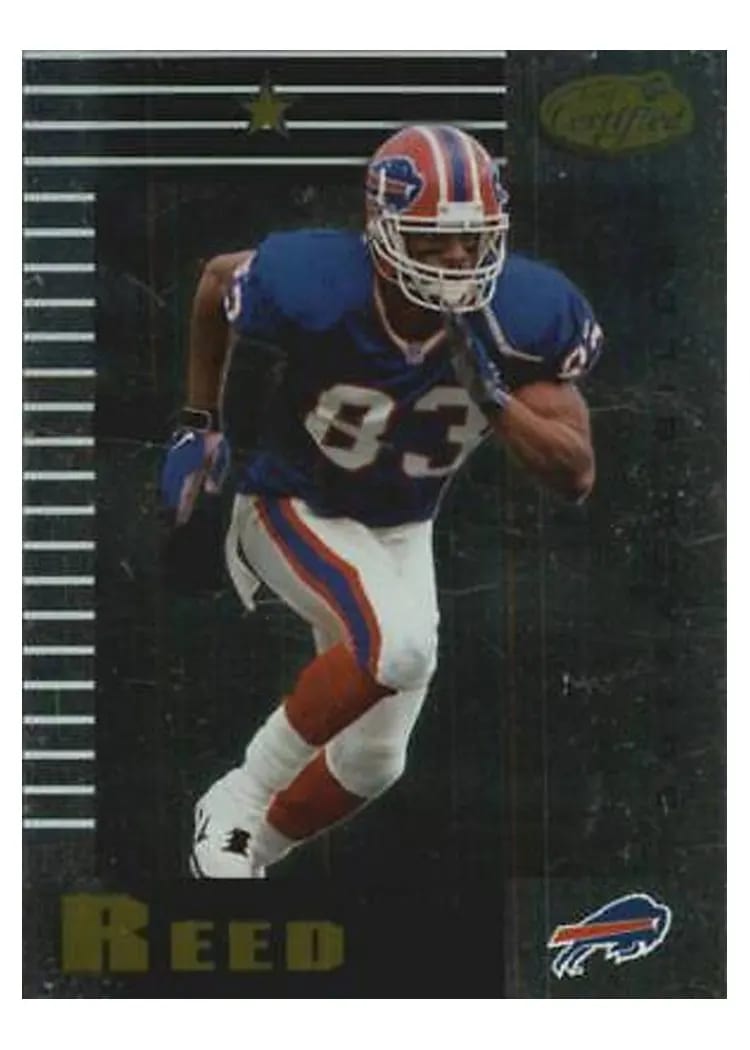 1999 Leaf Certified Andre Reed #13 card