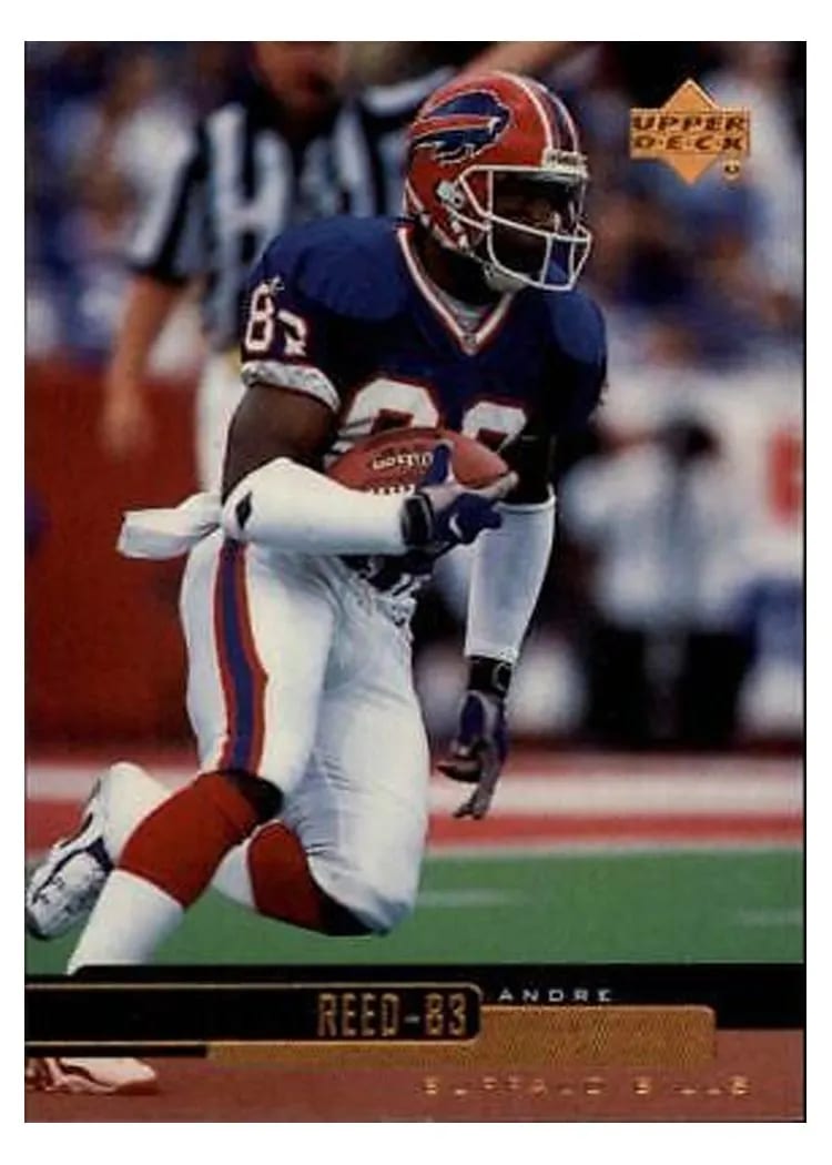 1999 Upper Deck Andre Reed #27 card