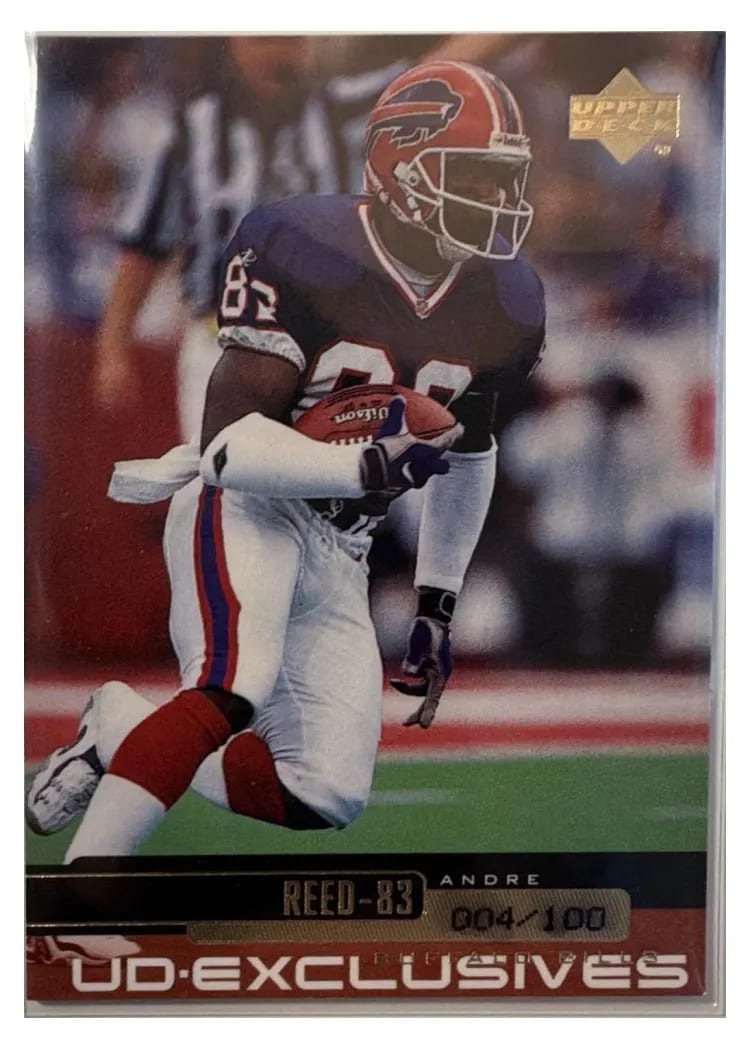 1999 Upper Deck Andre Reed #27 card