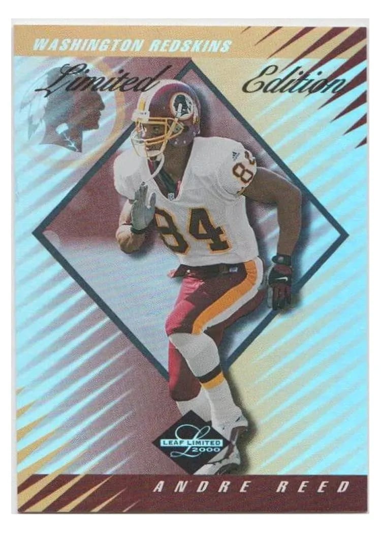 2000 Leaf Limited Andre Reed #60 card