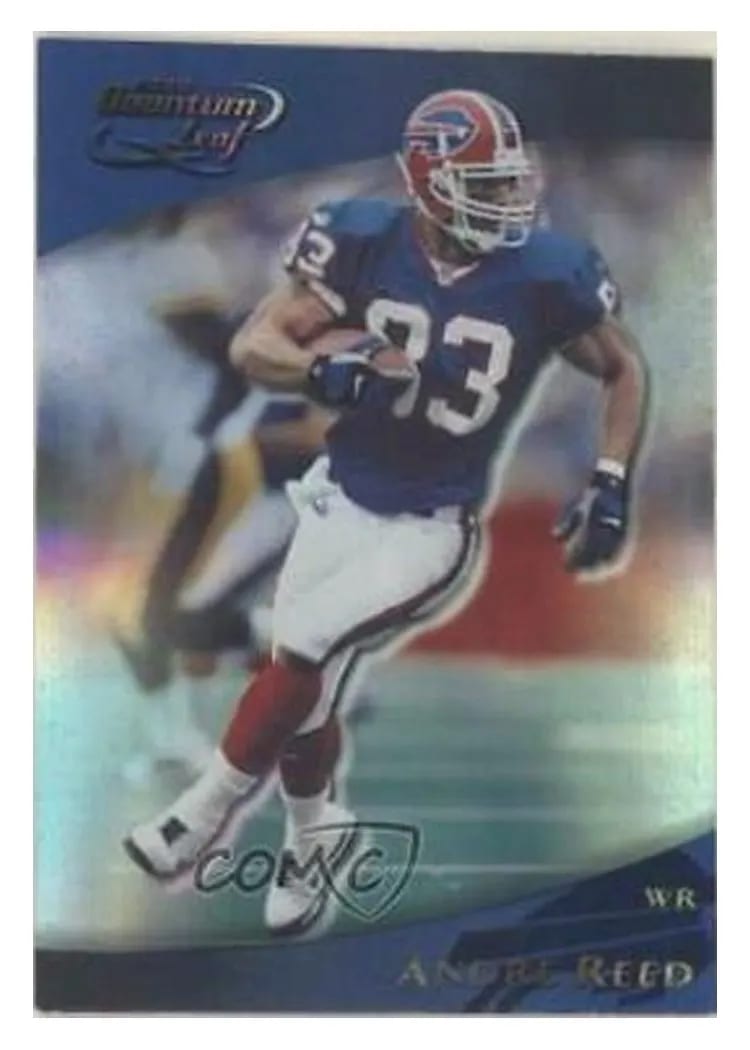 2000 Quantum Leaf Andre Reed #28 card