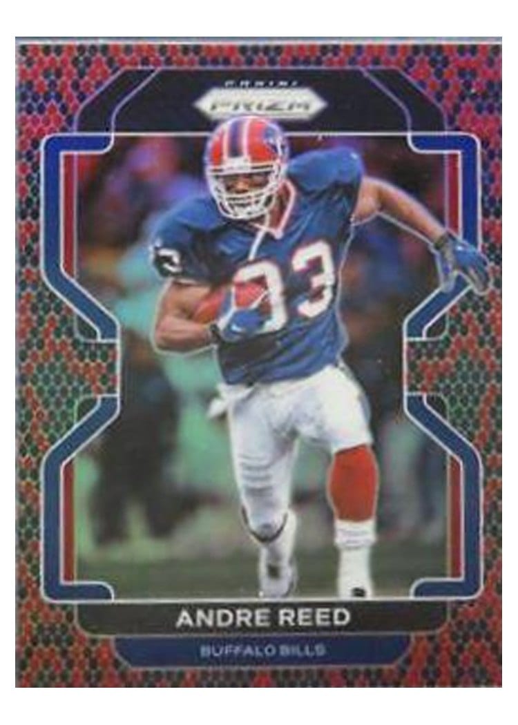 2021 Panini Prizm Base Set Andre Reed #124 card