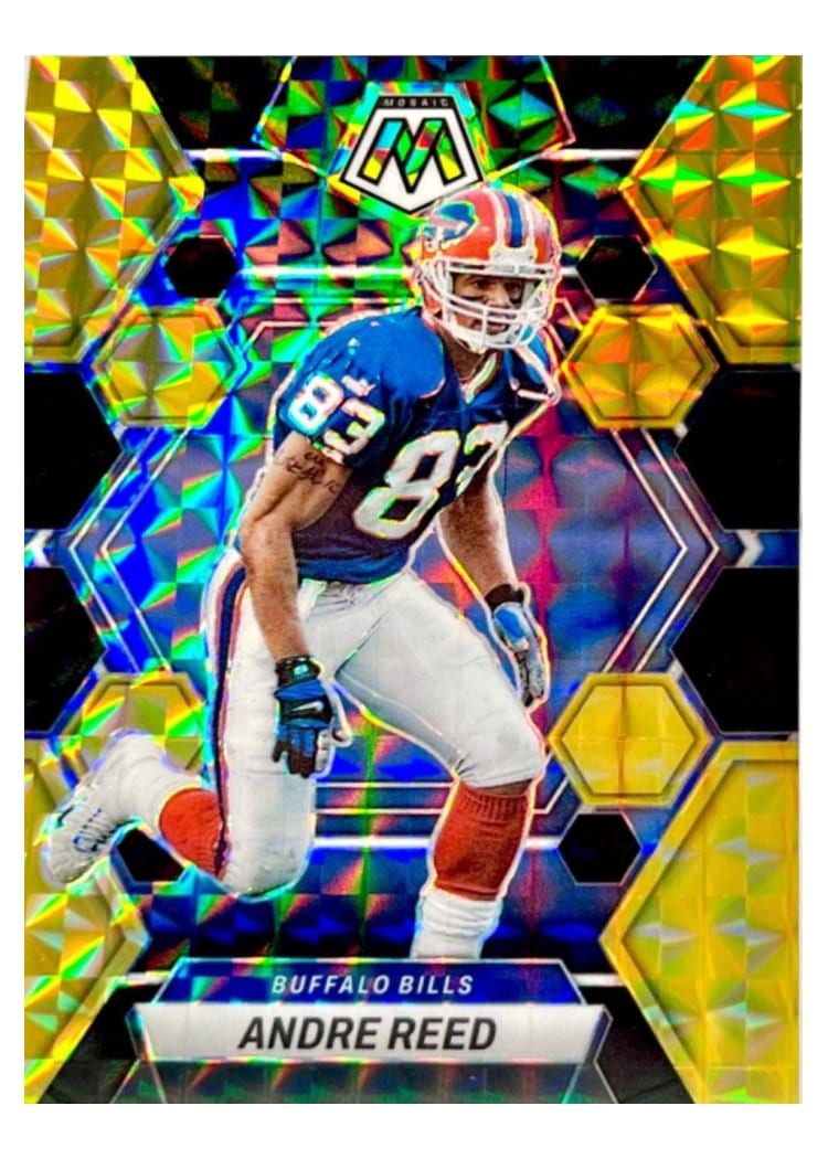 2023 Panini Mosaic Base Set Andre Reed #25 card