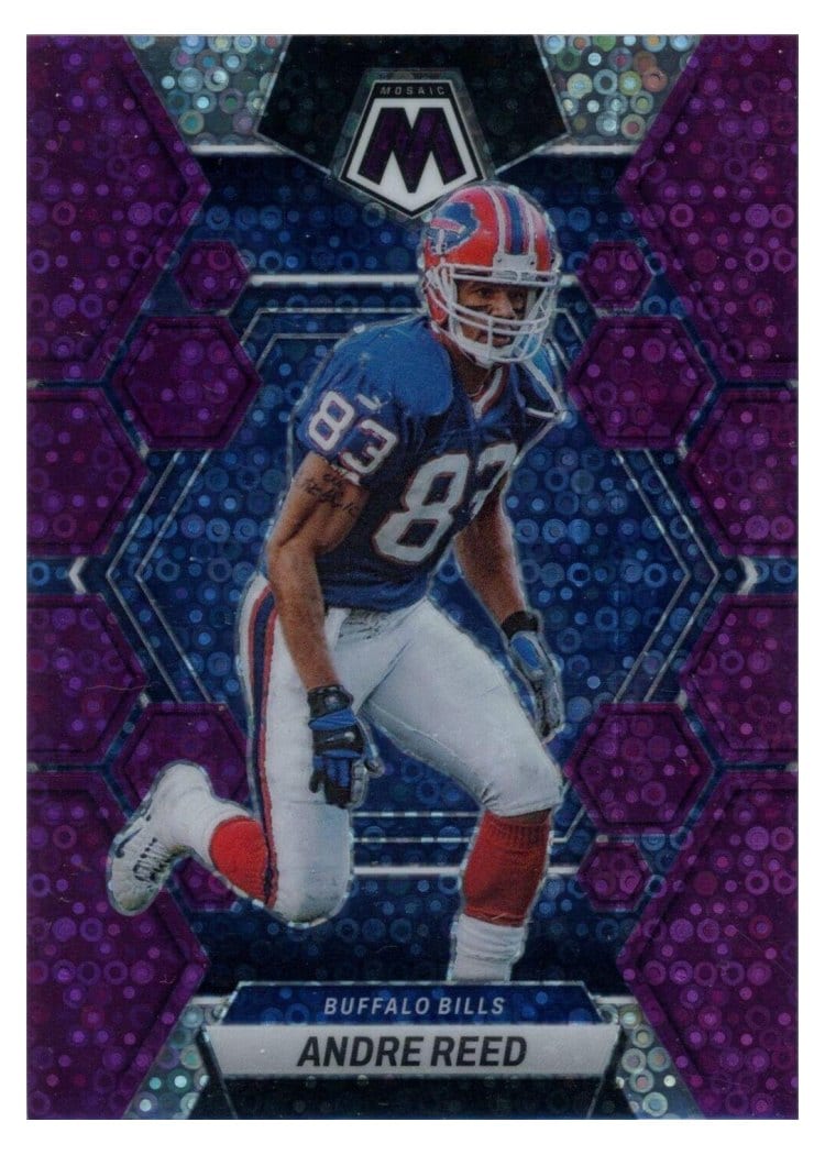 2023 Panini Mosaic Base Set Andre Reed #25 card