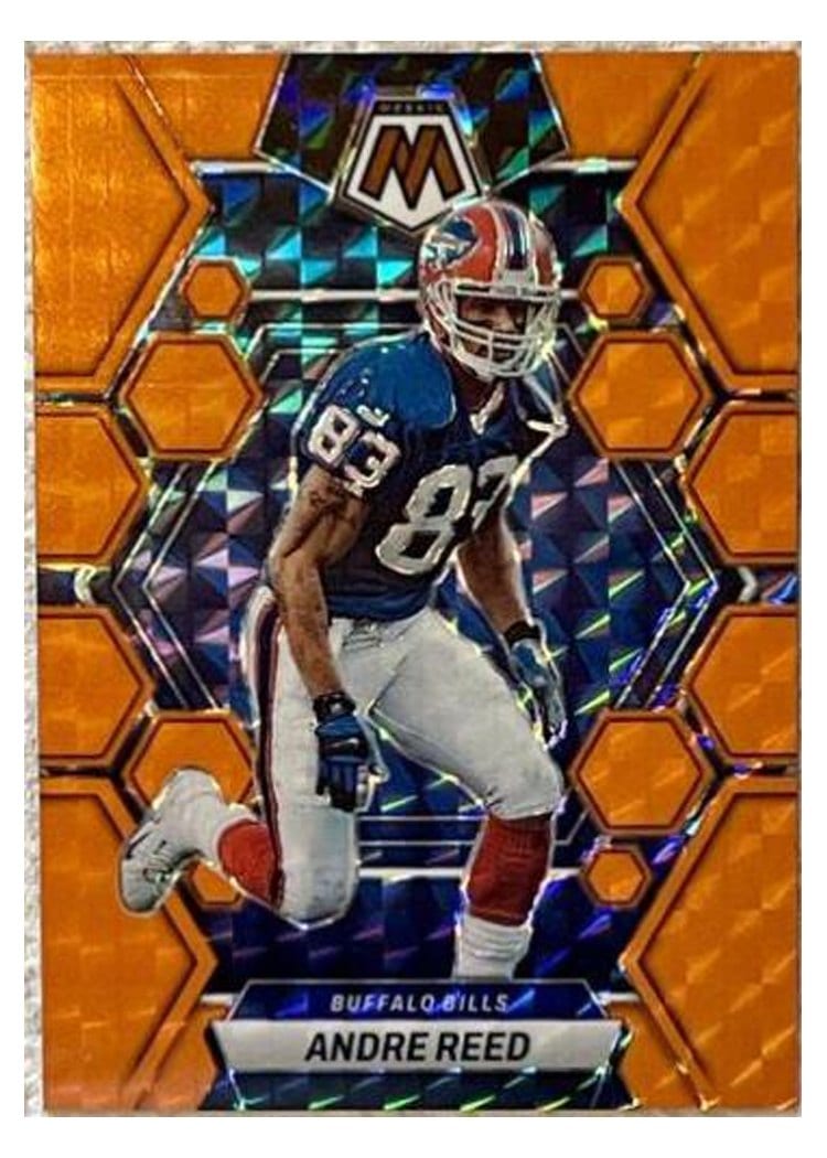 2023 Panini Mosaic Base Set Andre Reed #25 card