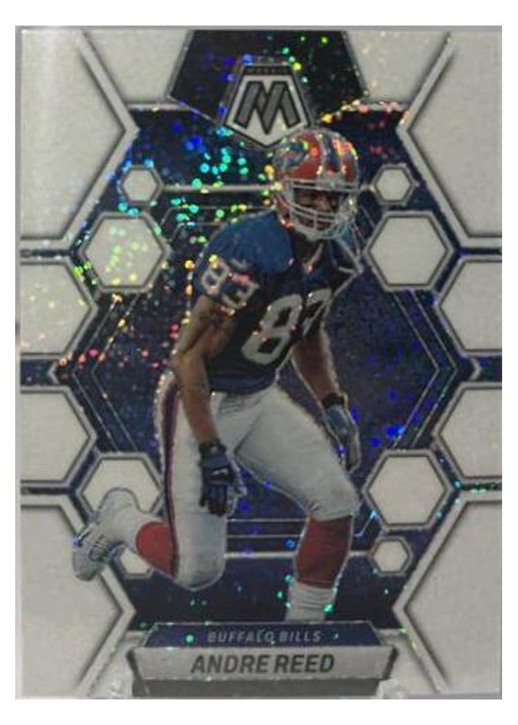 2023 Panini Mosaic Base Set Andre Reed White Sparkle #25 card