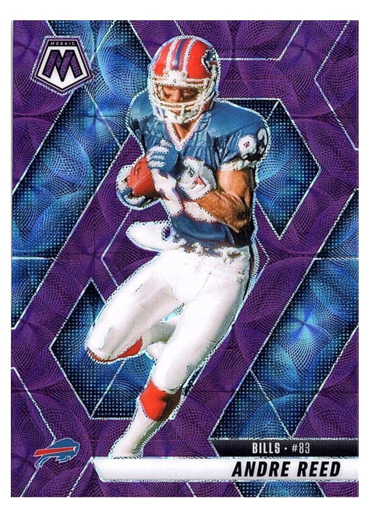 2025 Panini Mosaic Base Set Andre Reed #162 card