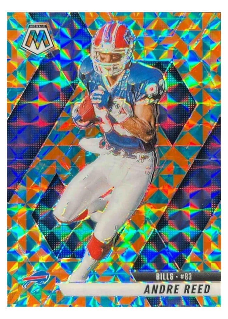 2025 Panini Mosaic Base Set Andre Reed Tessellation #162 card